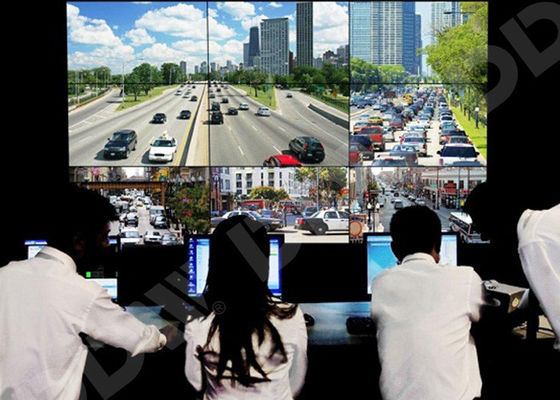 مانیتورینگ چند مانیتور اتاق فیلم دیوار 55 اینچ سطح کنترل RS232 DDW-LW550HN16