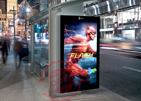 صفحه نمایش FHD 65'' Digital Signage در فضای باز اندروید OS Network WIFI Control DDW-AD6501SNO