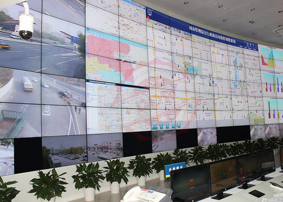 صفحه نمایش 3.5 میلیمتری قاب HDMI منحنی نمایشگر مانیتور 46 اینچ LED backlight 5ms زمان پاسخ