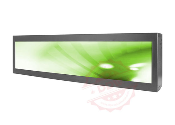 صفحه نمایش اطلاعات لمسی کامل HD کیوسک DDW-ADS-35001 پانل ابعاد 891.6 * 60.4 * 15.8