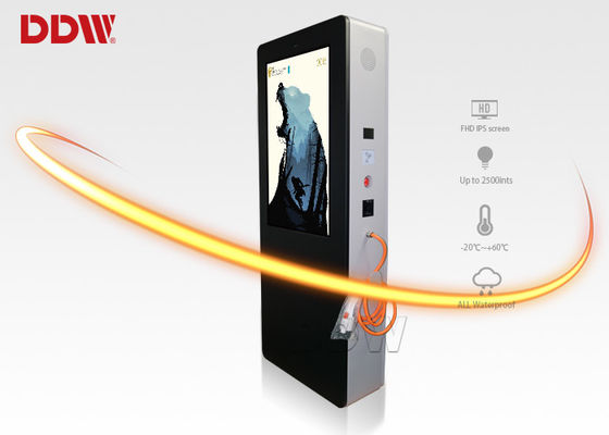 نمایشگر دیجیتال شارژر IR شارژ، نمایشگر تبلیغاتی شارژر 1080P هوشمند شارژر DDW-AD5501S