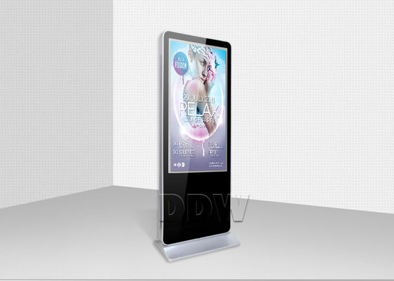 46 "Totem Interactive Lcd علامت های دیجیتال پشتیبانی Wifi / 3G / شبکه شبکه نمایش DDW-AD4601SN