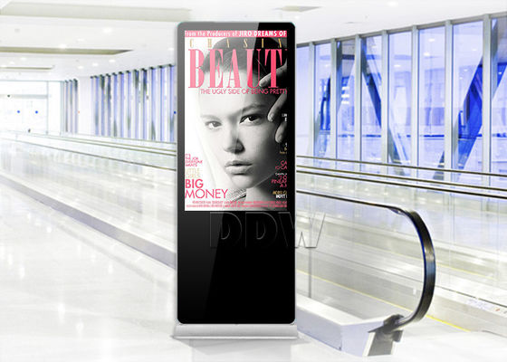 46 "Totem Interactive Lcd علامت های دیجیتال پشتیبانی Wifi / 3G / شبکه شبکه نمایش DDW-AD4601SN