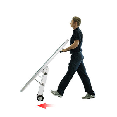 55 اینچ آگهی دیجیتال در فضای باز باتری قابل حمل و صفحه نمایش تبلیغاتی LCD برای کمپین های تبلیغاتی در فضای باز