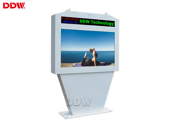 کیوسک علامت دیجیتال دیجیتال 98 اینچ، لیدر تبلیغاتی 1920x1080 DDW-AD9801S