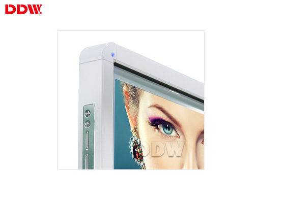 Android Wall Mount Interactive صفحه نمایش لمسی علامت های دیجیتال 5ms پاسخ زمان برای آسانسور