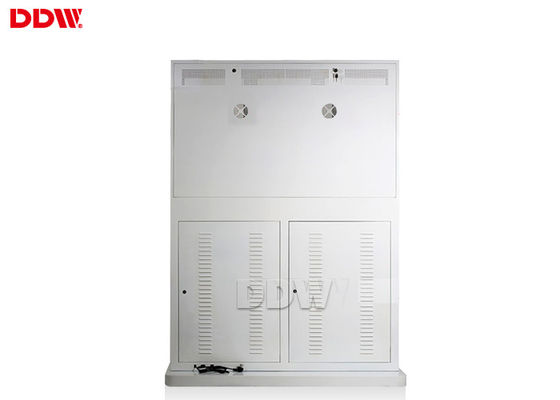 55 اینچ منبع باز رایگان ایستاده کیوسک تبلیغات برای هتل ها نرم افزار رایگان DDW-AD5501SN