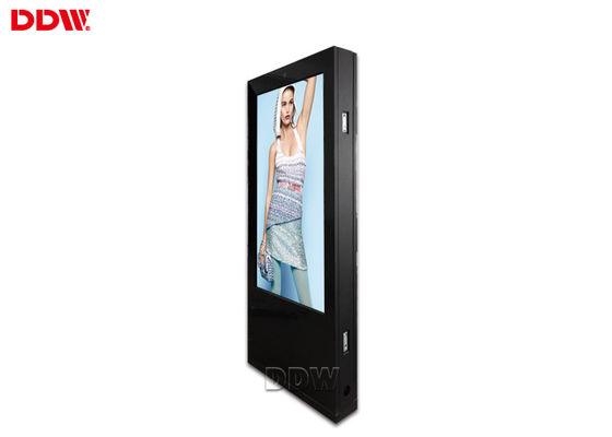 نماد دیجیتال داخلی دو طرف نمایش 98 اینچ گواهی FCC / RoHS DDW-AD9801S