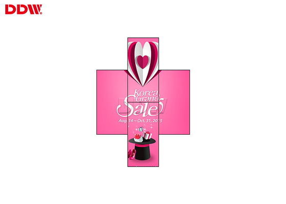 3.5 میلی متری قاب 55 "1080P 500 نیت ویدئو وال LCD نامنظم