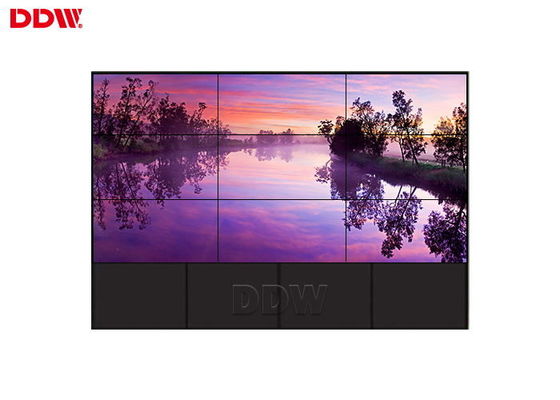 صفحه نمایش ویدئو Ultra Narrow Bezel 3x3 Wall / Frameless LCD 500 Nits