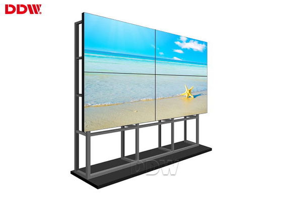 نمایشگر دیواری ویدئویی LCD با رنگ گسترده DDW با حاشیه فوق العاده باریک 500 نیت