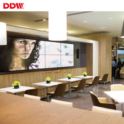 RS232 46 Video Wall Display 500 Nits Brightness Heat Disipation 819 BTU / H Max