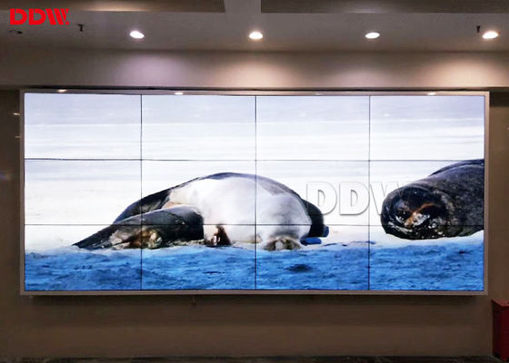 سوپر مارکت ویدئو وال دیواری 46 اینچ 1.7 میلی متر حاشیه فوق العاده باریک 700 نیت