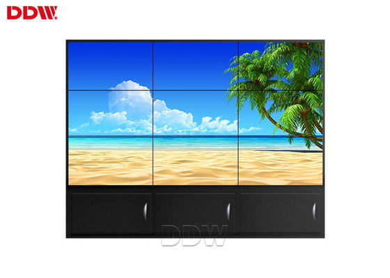 دیوار نمایشگر LCD با افقی / چند صفحه نمایش چند لمسی