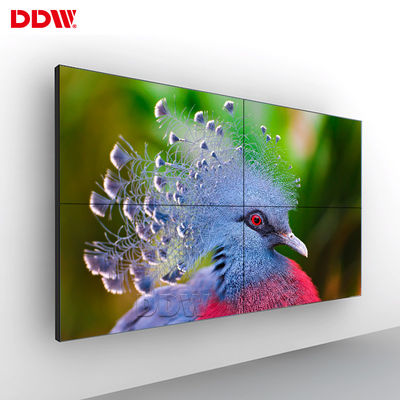 نمایشگر دیواری ویدئویی LCD بدون درز 46 اینچ 178 درجه نرخ بازخوانی زاویه دید 60Hz