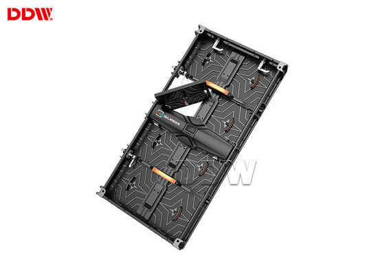 اجاره 3200-9300K دیوار ویدئویی LED بدون درز ، دیواره بزرگ نمایش آلومینیوم مورد