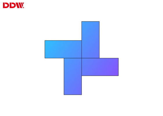 طراحی مدولار دیوار ویدیویی هنری / دیوار تصویری LCD بدون درز زیبا