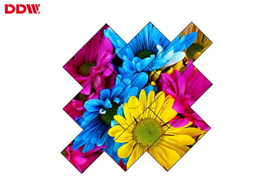 فوق العاده با کیفیت بالا و دیوار نامنظم ویدئو با جعبه توزیع متصل است