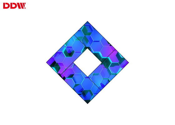 فوق العاده نازک دیواری ویدئو نامنظم 49 اینچ با وضوح بالا 3x4 حاشیه فوق العاده باریک