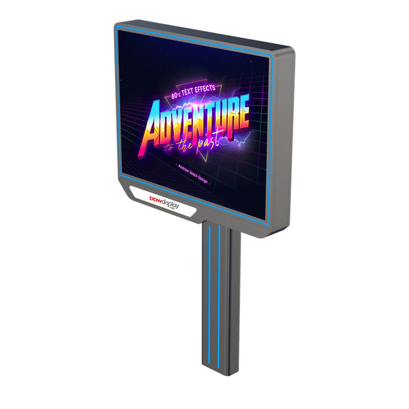 رنگ کامل طراحی بالا p6 فولاد ضد آب صفحه نمایش دیجیتال در خارج از خانه صفحه تبلیغاتی LED