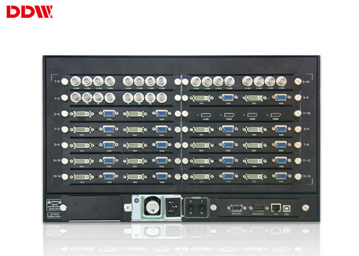 Customized APP Remote Control video wall processor 4x4 144 maximum output numbers DDW-VPH0506