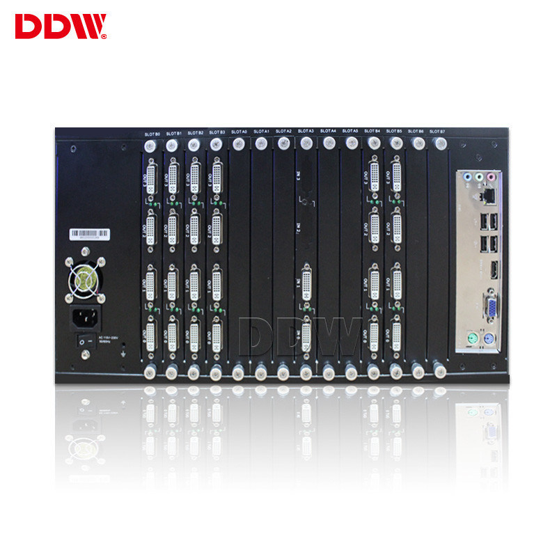 2-4 Split Screen IP Video Video Scaler Support Large - Free Image Screen Freeze RS232 LAN