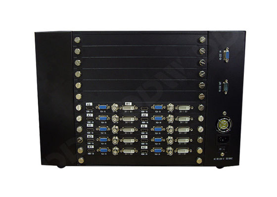 چندین صفحه نمایش 2x2 دیویدی پردازشگر 1080P رزولوشن بالاتر آلومینیوم برش قاب DDW-VPH0305