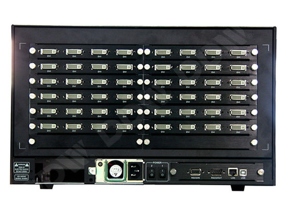 چندین صفحه نمایش 2x2 دیویدی پردازشگر 1080P رزولوشن بالاتر آلومینیوم برش قاب DDW-VPH0305