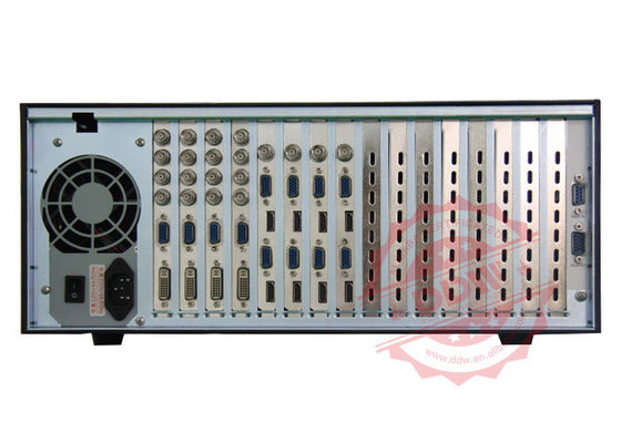 ال سی دی چند صفحه نمایش دیوار پردازنده 144ch حداکثر خروجی سیگنال RS232 IP روش کنترل