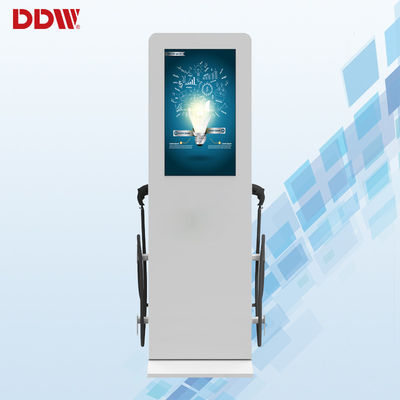AC 110V-240V شارژ شمع دیجیتال نشانه ایستاده طبقه 55 اینچ 2500 Nits 1920x1080