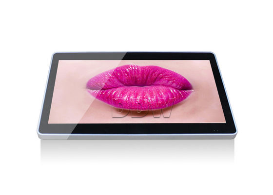 صفحه نمایش سیاه و سفید TFT دیوار مجهز نمایش تبلیغات 43 '' Hdmix2 3G 4G فای MP4 پلیر