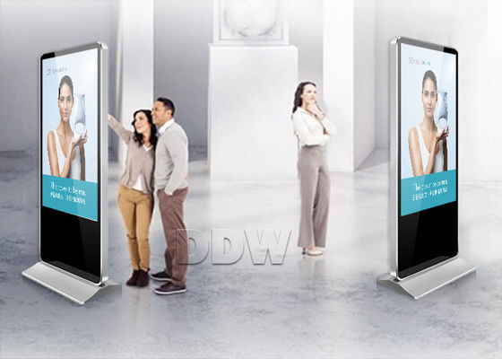 TFT لنز Scren تعاملی Lcd علامت دیجیتال مالزی LAN / فای / 3G شبکه DDW-AD5501SN