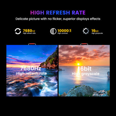 رنگ کامل P5 P6.67 P8 P10 آلومینیوم بیرونی صفحه نمایش LED در فضای باز تبلیغات صفحه نمایش LED
