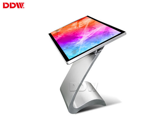کیوسک صفحه نمایش لمسی با وضوح بالا، تابع سیگنال چند رسانه ای تبلیغات کیوسک LCD