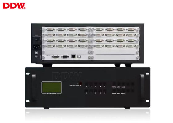 نظارت صنعتی Crestron Video Wall Processor، چند نمایش پردازنده پشتیبانی 7x24 ساعت DDW-VPH1212