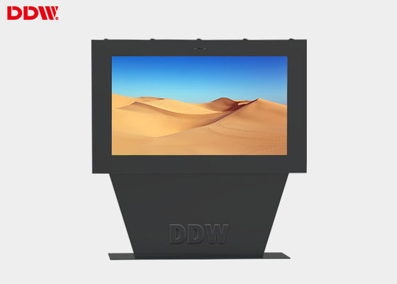 1920x1080 LCD تجاری راه حل های آگهی دیجیتال در فضای باز روشنایی بالا