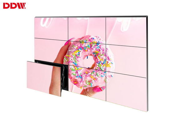 صفحه نمایش دیواری LCD ویدئویی بزرگ DDW بزرگ طراحی ساختار انعطاف پذیر