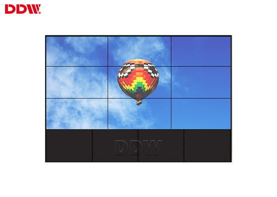 دیوار ویدئویی داخلی افقی DDW LCD ساخته شده در ماژول اتصال 1920 * 1080