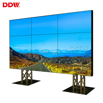 صفحه ویدئویی فوق العاده باریک حاشیه 5.3 میلی متری 46 اینچ ، صفحه نمایش LCD بدون درز 500 نیت