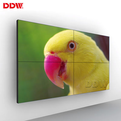 ساختار انعطاف پذیر 46 نمایشگر دیواری ویدئویی LCD با حاشیه فوق العاده باریک 3.5 میلی متر