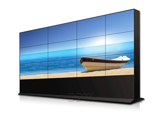 نمایشگر دیواری ویدئویی LCD با اندازه سفارشی برای مرکز خرید 2 X ورودی HDMI