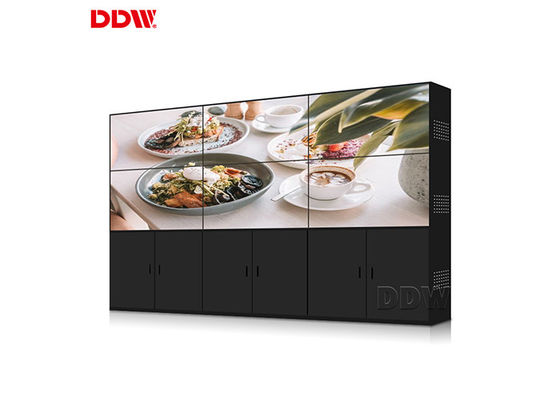 نمایشگر دیواری ویدئویی 3 * 3 LCD عمودی برای نمایشگاه و نمایش مرکز