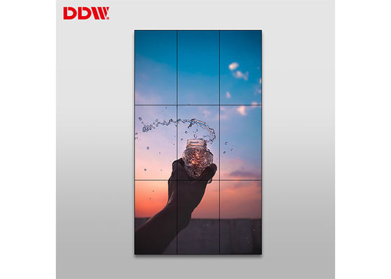 نمایشگر دیواری ویدئویی LCD با روشنایی بالا برای مرکز مالی / اتاق امنیت